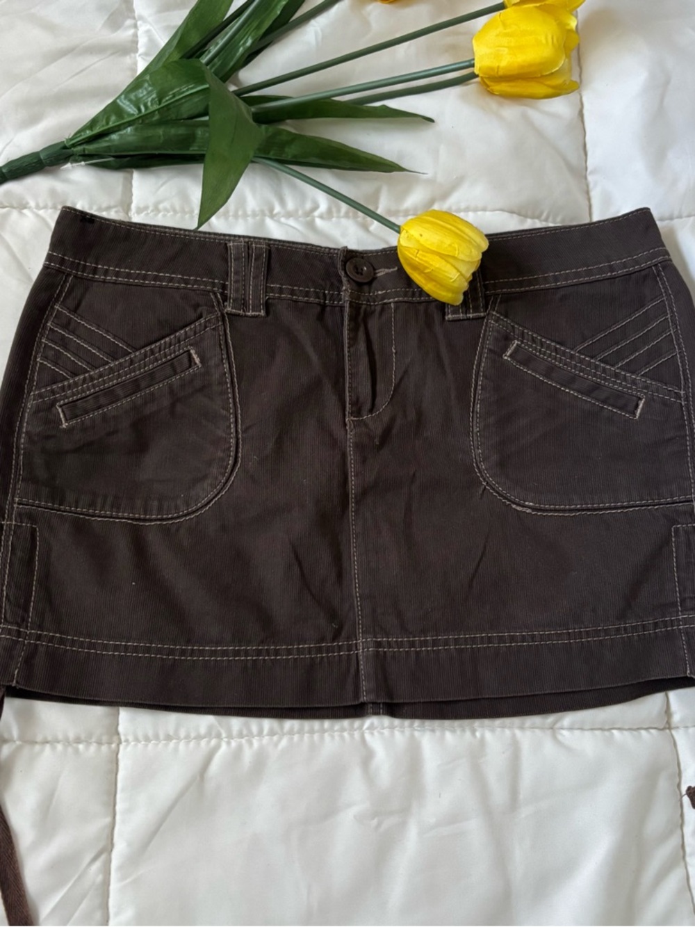 ꨄ︎ Lei Corduroy Mini Skirt